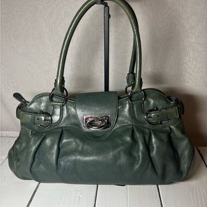 Vintage Salvatore Ferragamo leather hand bag
